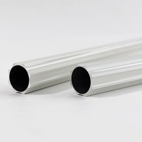 圣利进 罗马杆窗帘杆加厚铝合金窗帘轨道墙顶装侧装支架现代单杆双杆